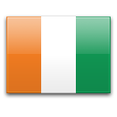 Côte d'Ivoireの国旗