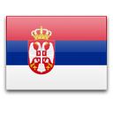 Serbiaの国旗